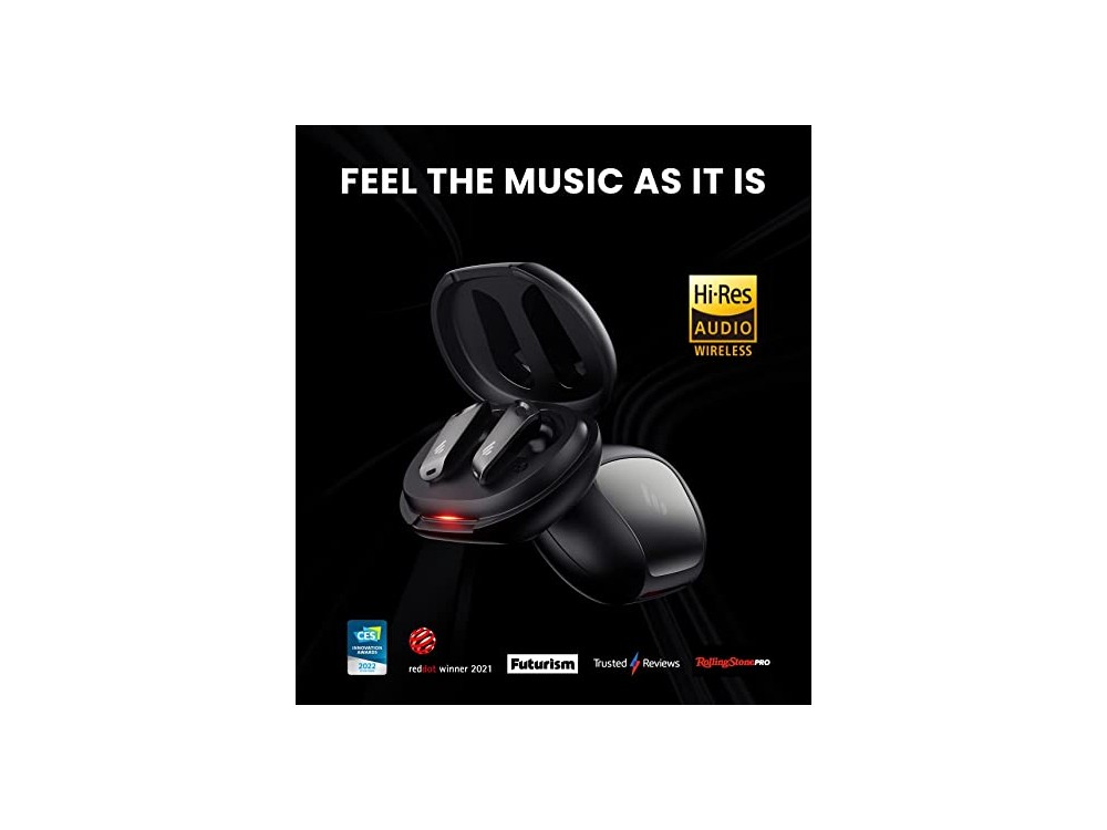 Edifier Neobuds Pro ANC Bluetooth Headset TWS with Hybrid Active noise cancellation & Hi-Res Sound with LDAC & LHDC, Black