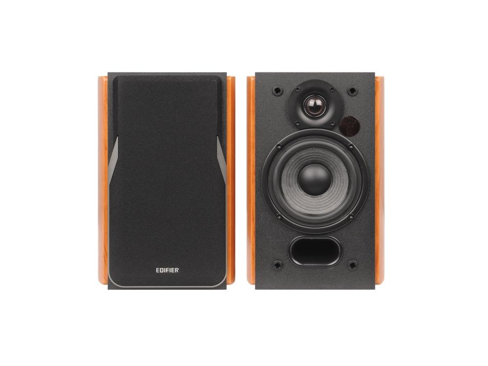 Edifier R1380DB 2-Way Self-Powered Bluetooth Speakers 42W, Set of 2, Brown