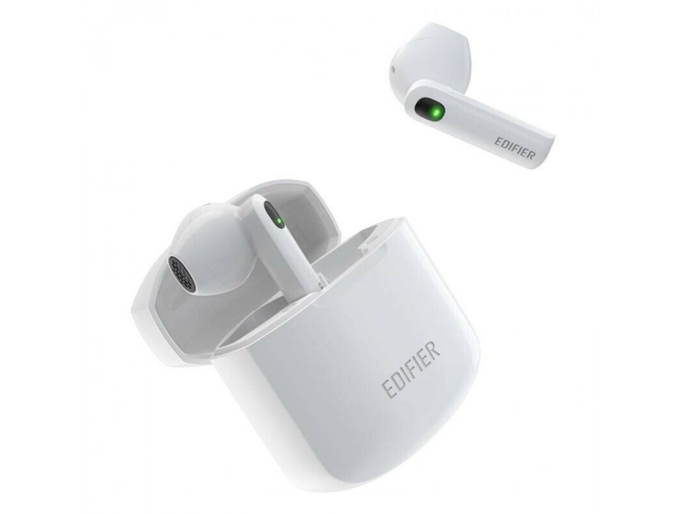 Edifier W200T mini Bluetooth 5.1 Earbuds TWS with aptX & CVC 8.0, White