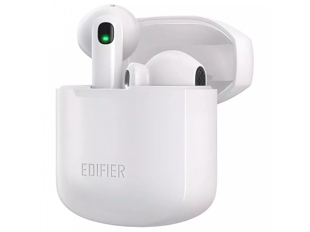 Edifier W200T mini Bluetooth 5.1 Earbuds TWS with aptX & CVC 8.0, White