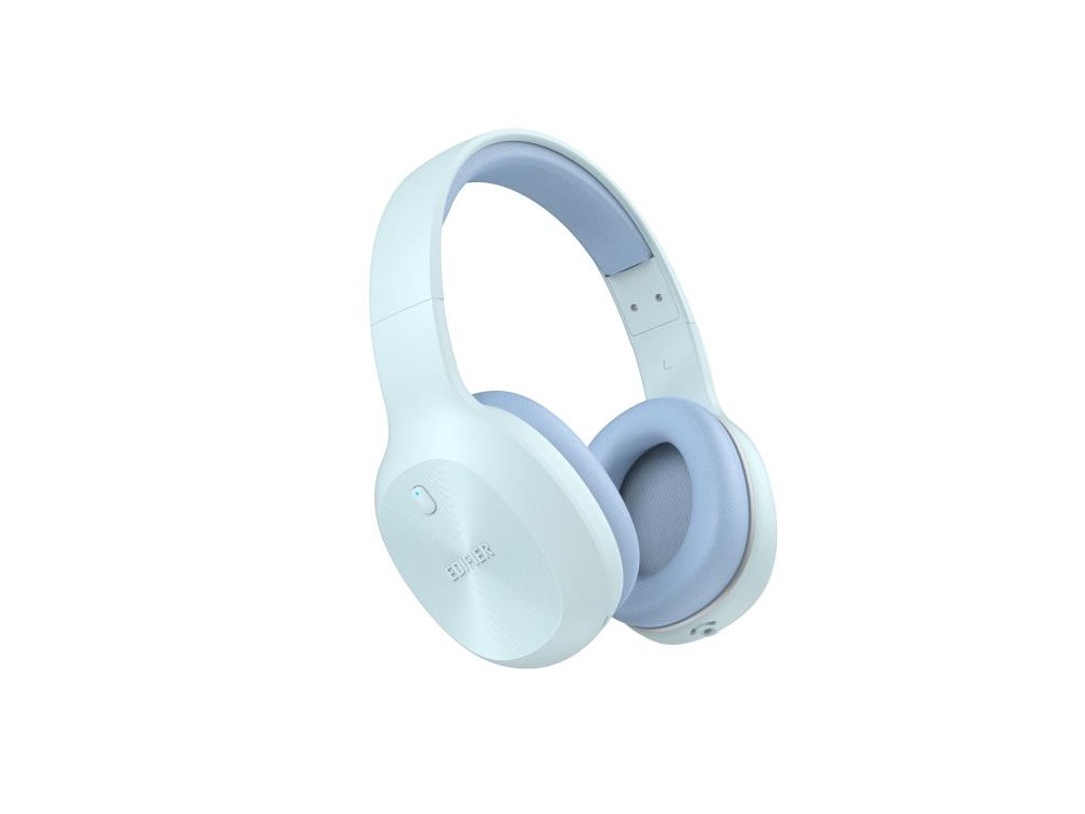 Edifier W600BT Wireless Over Ear Bluetooth 5.1 Headphones with 30 Hours, Blue