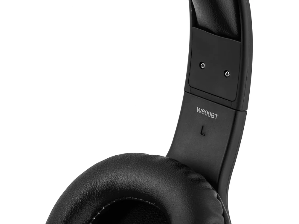 Edifier W800BT Plus Bluetooth headset, Over Ear Headphones Bluetooth 5.1 with aptX & CVC 8.0, Black