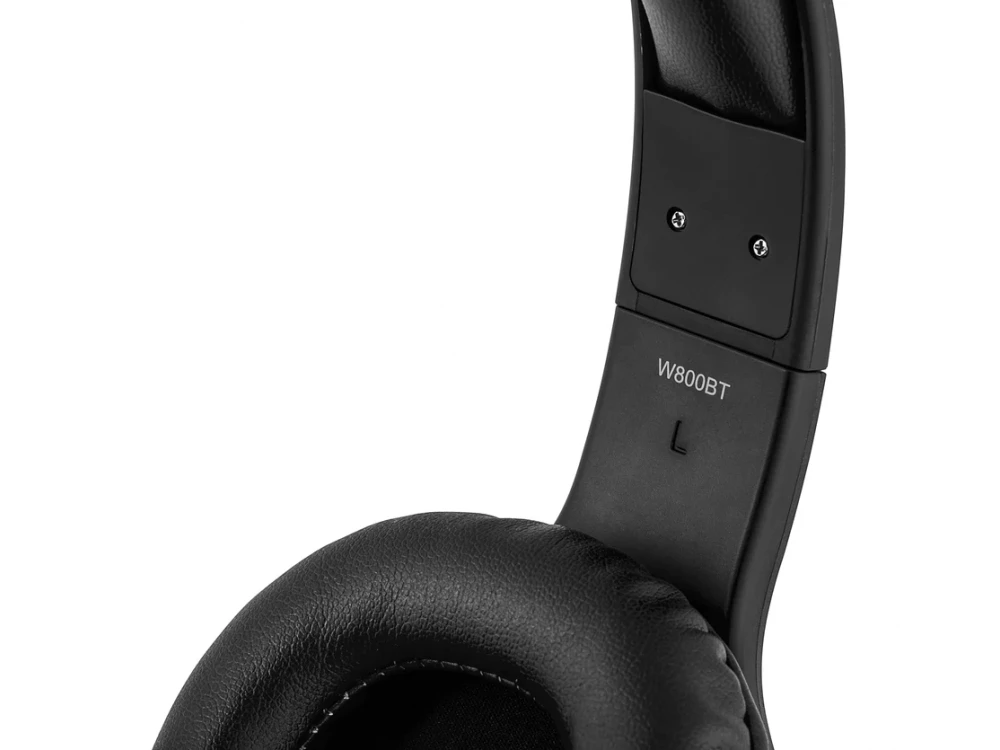 Edifier W800BT Plus Bluetooth ακουστικά, Over Ear Headphones Bluetooth 5.1 με aptX & CVC 8.0, Μαύρα