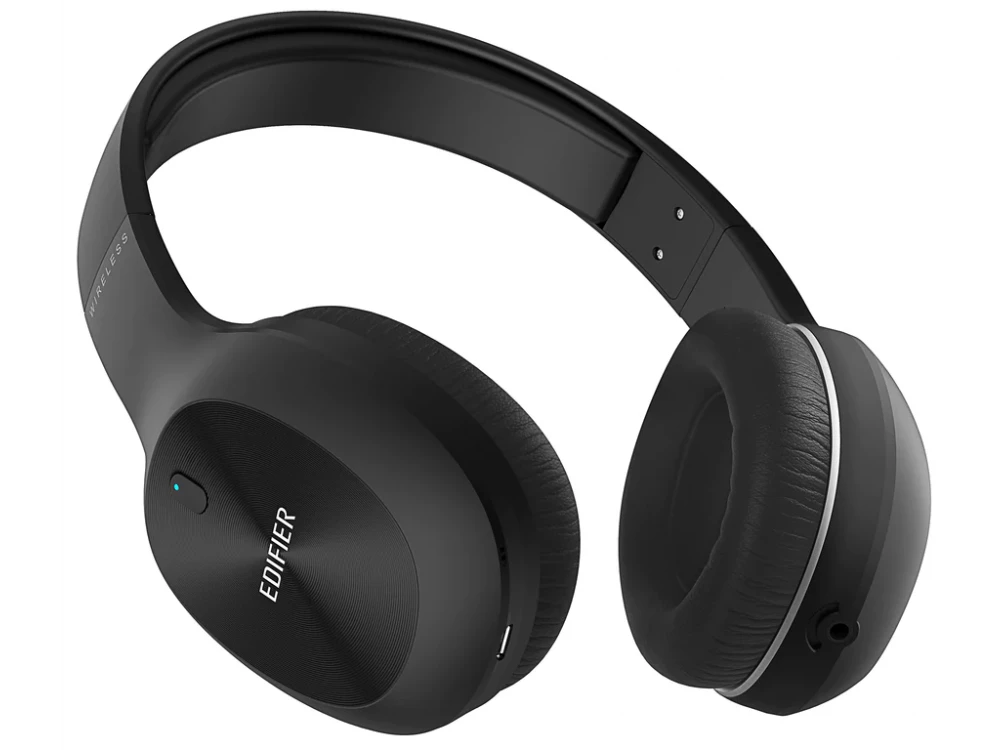 Edifier W800BT Plus Bluetooth ακουστικά, Over Ear Headphones Bluetooth 5.1 με aptX & CVC 8.0, Μαύρα