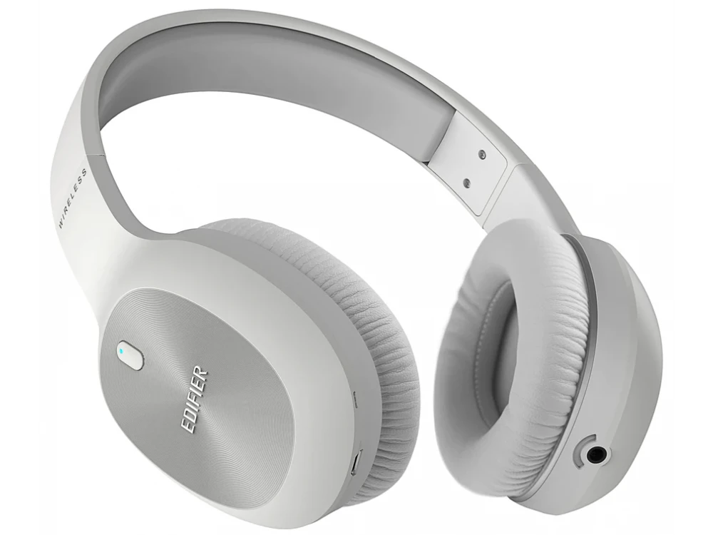 Edifier W800BT Plus Bluetooth ακουστικά, Over Ear Headphones Bluetooth 5.1 με aptX & CVC 8.0, Λευκά