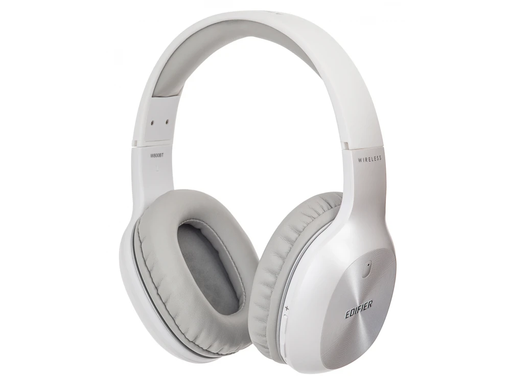 Edifier W800BT Plus Bluetooth headset, Over Ear Headphones Bluetooth 5.1 with aptX & CVC 8.0, White