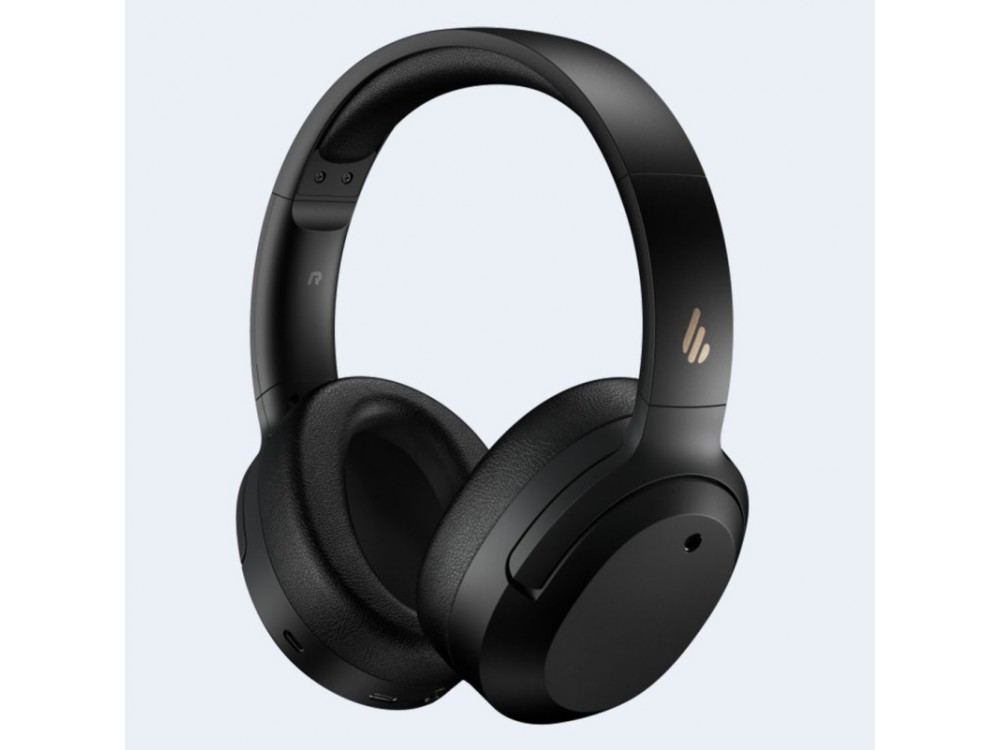 Edifier W820NB Bluetooth ακουστικά, Over Ear Headphones Bluetooth 5.0 με Active noise cancellation & Hi-Res Sound, Μαύρα