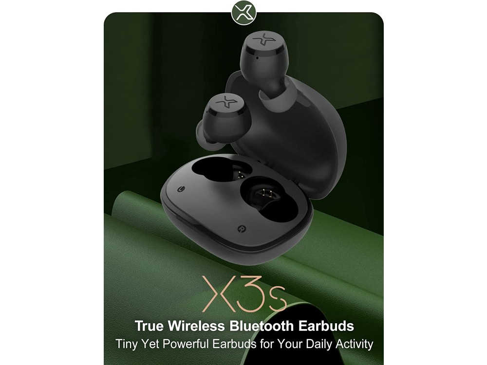 Edifier X3s Bluetooth 5.2 Headset TWS with  aptX & CVC 8.0, Black