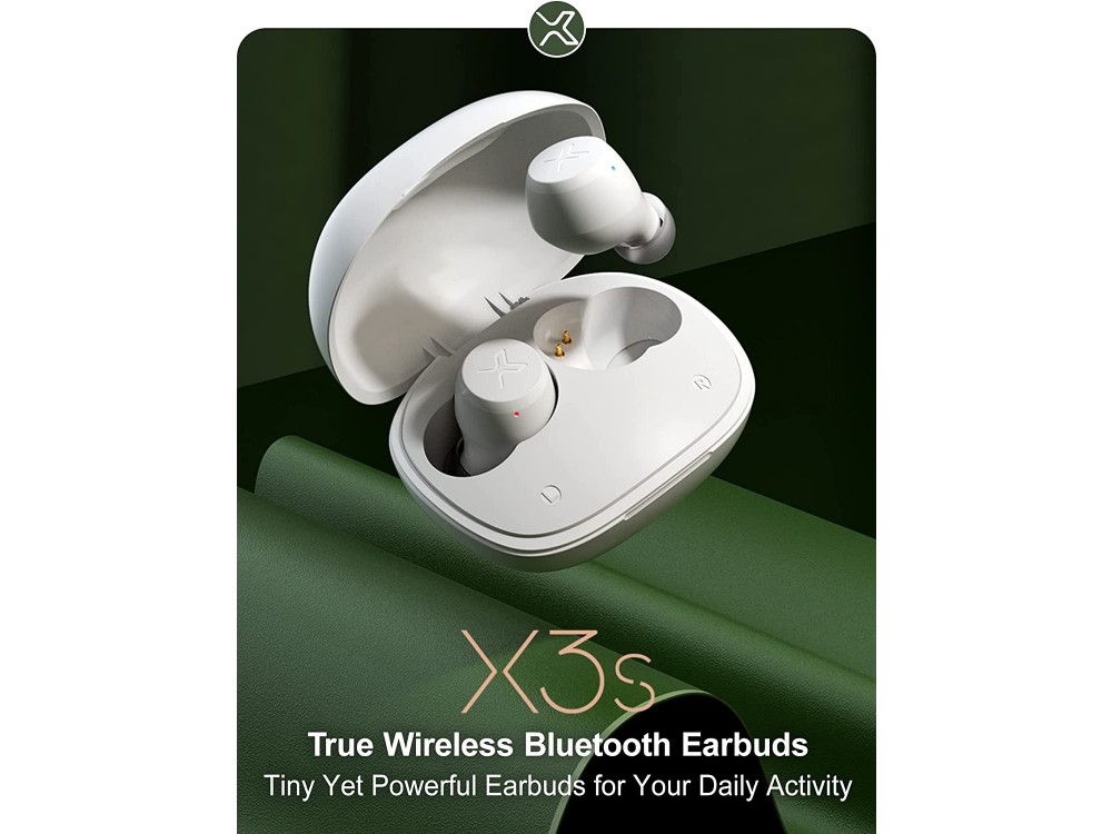 Edifier X3s Bluetooth 5.2 Ακουστικά TWS με aptX & CVC 8.0, Λευκά