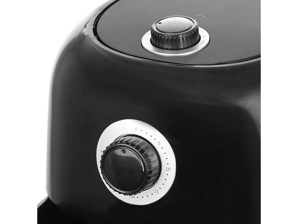 Emerio Air Fryer, Φριτέζα Αέρος 3lt για Υγιεινό Μαγείρεμα, 1450W, BPA free με Χρονοδιακόπτη 30 Λεπτών