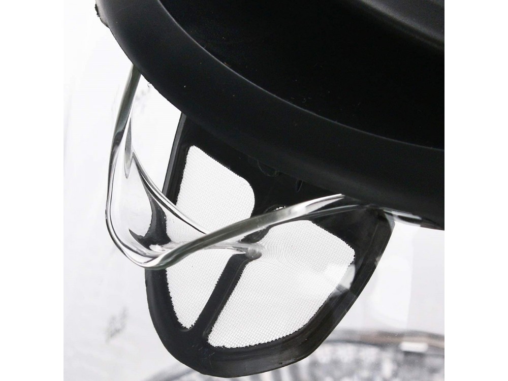 Emerio Glass Kettle, Βραστήρας με Εσωτερικό LED, Βάση από Ανοξείδωτο Ατσάλι & Γυάλινη Κανάτα 1,7L