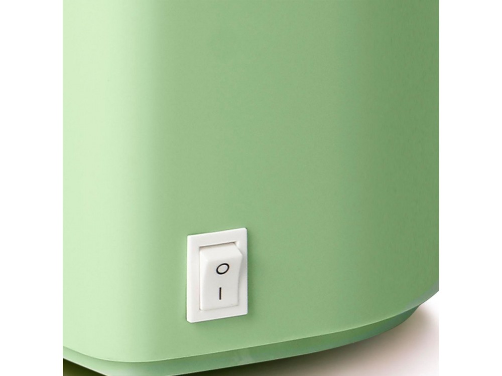 Emerio Popcorn Maker, Hot Air Popcorn Machine for Healthy Snacks, Green