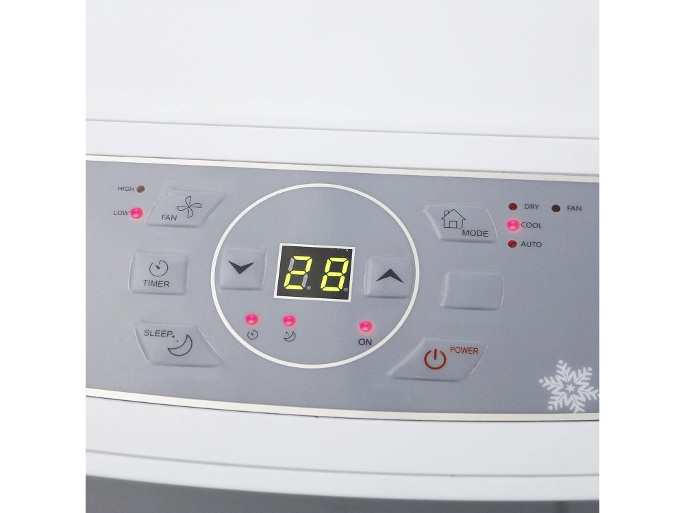 Emerio Portable Air conditioner 9000 BTU, Φορητό Κλιματιστικό με WiFi & Απομακρυσμένο Χειρισμό μέσω APP & λειτουργία Αφύγρανσης