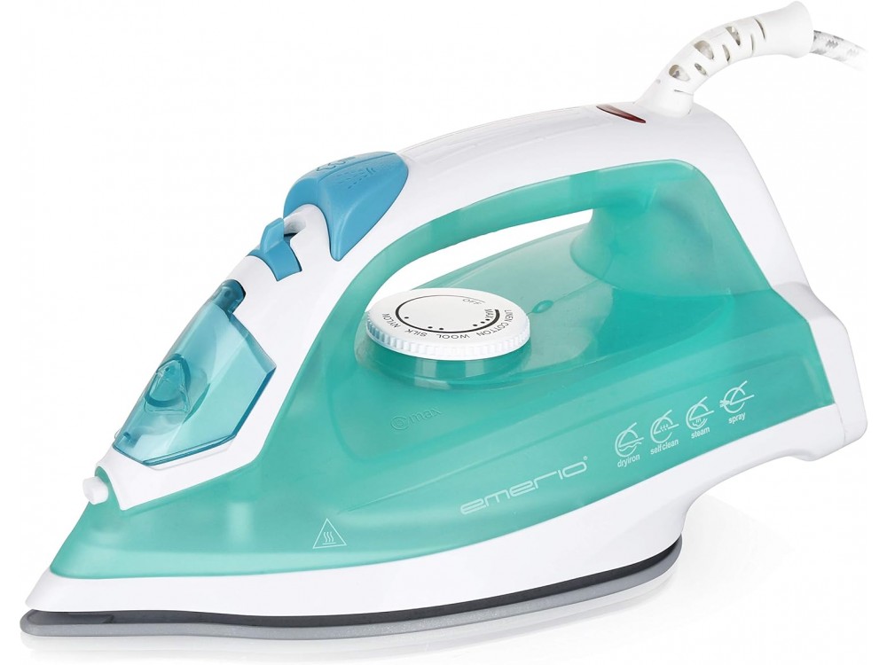 Emerio Steam Iron 2000W with Ceramic Plate and Continuous Supply 17gr/min