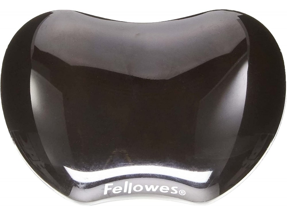 Fellowes Crystal™ Gel Mini Wrist Rest, Στήριξη Καρπού με Gel, Black