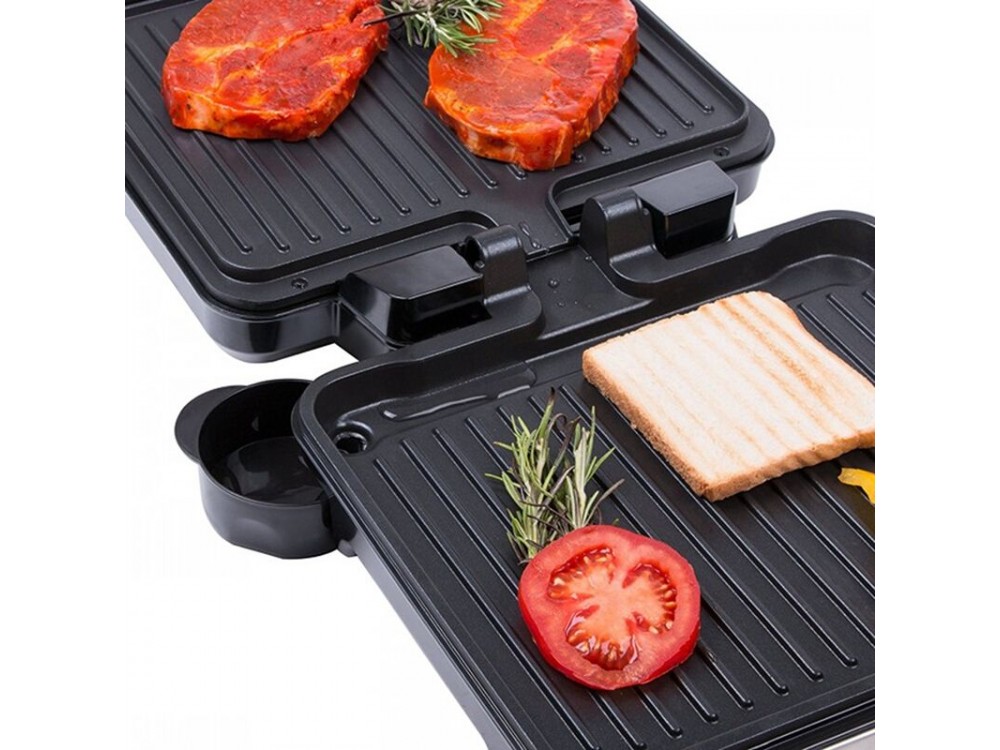 First Austria Toaster Grill 1800W with non-stick plates & grease tray - FA-5343-2