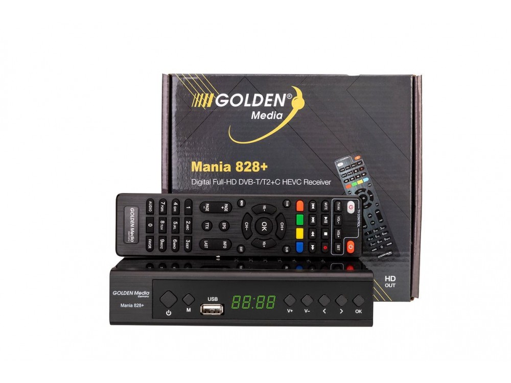Golden Media Mania 828+ Terrestrial & Cable Receiver