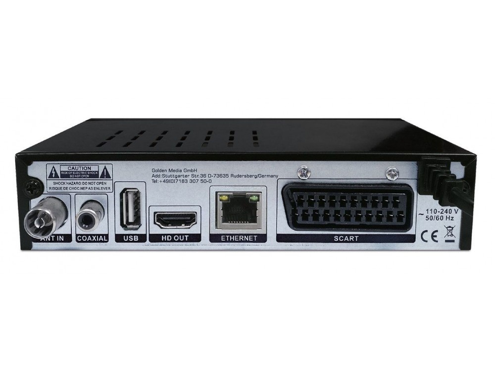 Golden Media Mania 828+ Terrestrial & Cable Receiver
