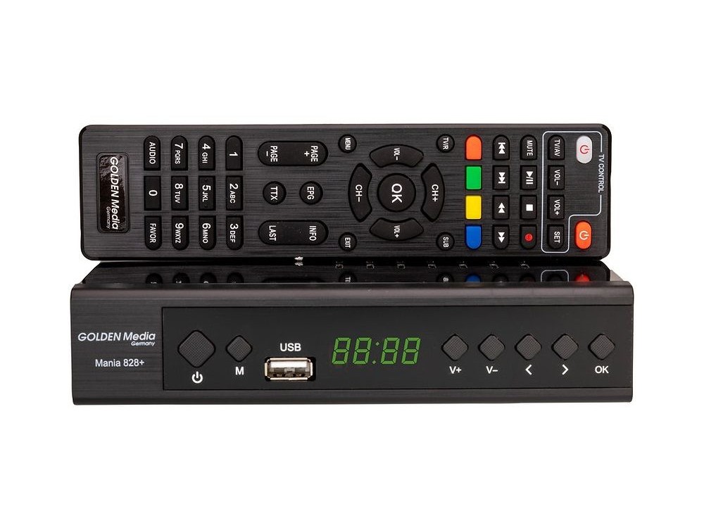 Golden Media Mania 828+ Terrestrial & Cable Receiver
