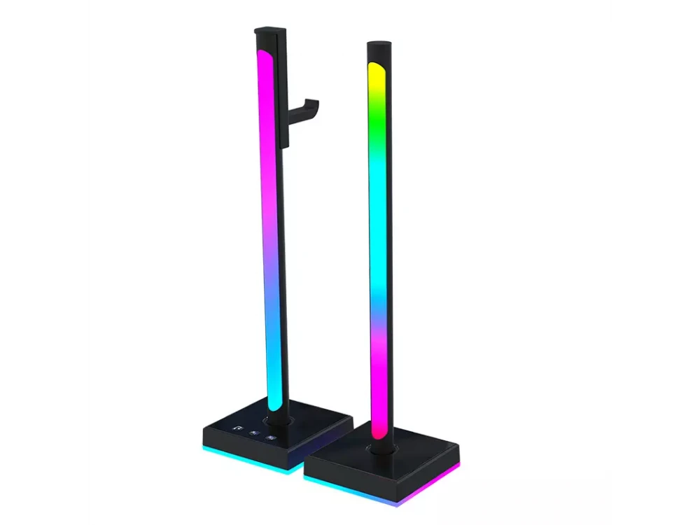 Ajazz ABL190 RGB Light Bars με Headset Stand και APP Control, Black