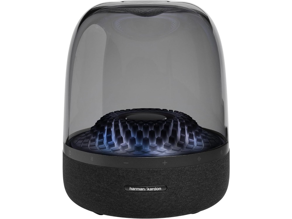 Harman Kardon Aura Studio 4, 360 Degree Portable Bluetooth Speaker 130W RMS, Black - OPEN PACKAGE