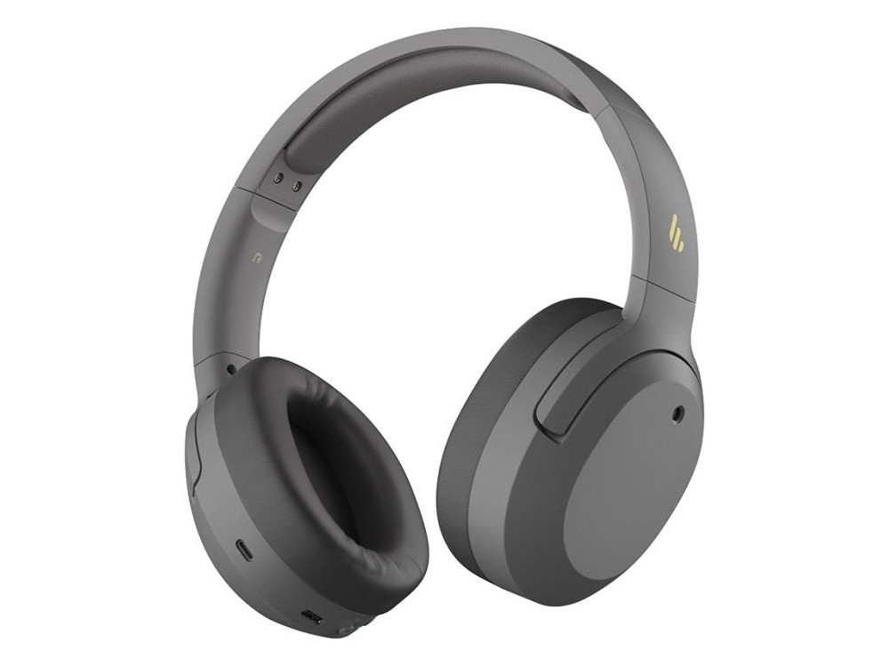 Edifier W820NB Bluetooth ακουστικά, Over Ear Headphones Bluetooth 5.0 με Active noise cancellation & Hi-Res Sound, Γκρι