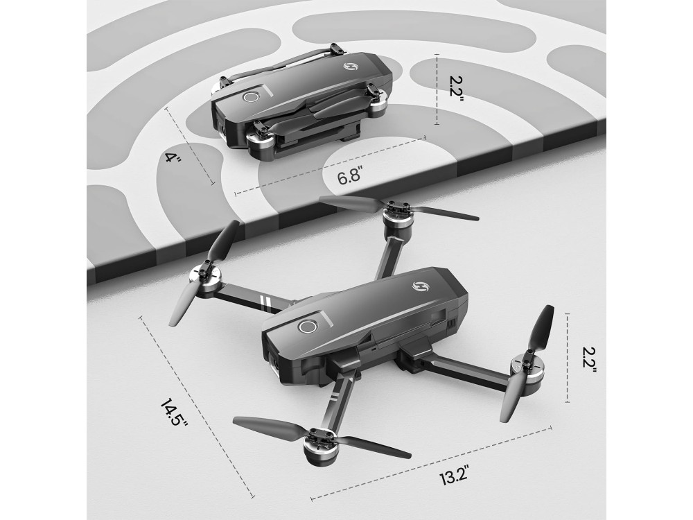 Holy Stone HS720 FPV Drone με Κάμερα 4Κ UHD, GPS, Χειριστήριο Συμβατό με Smartphone & Διάρκεια Μπαταρίας έως 52 Λεπτά