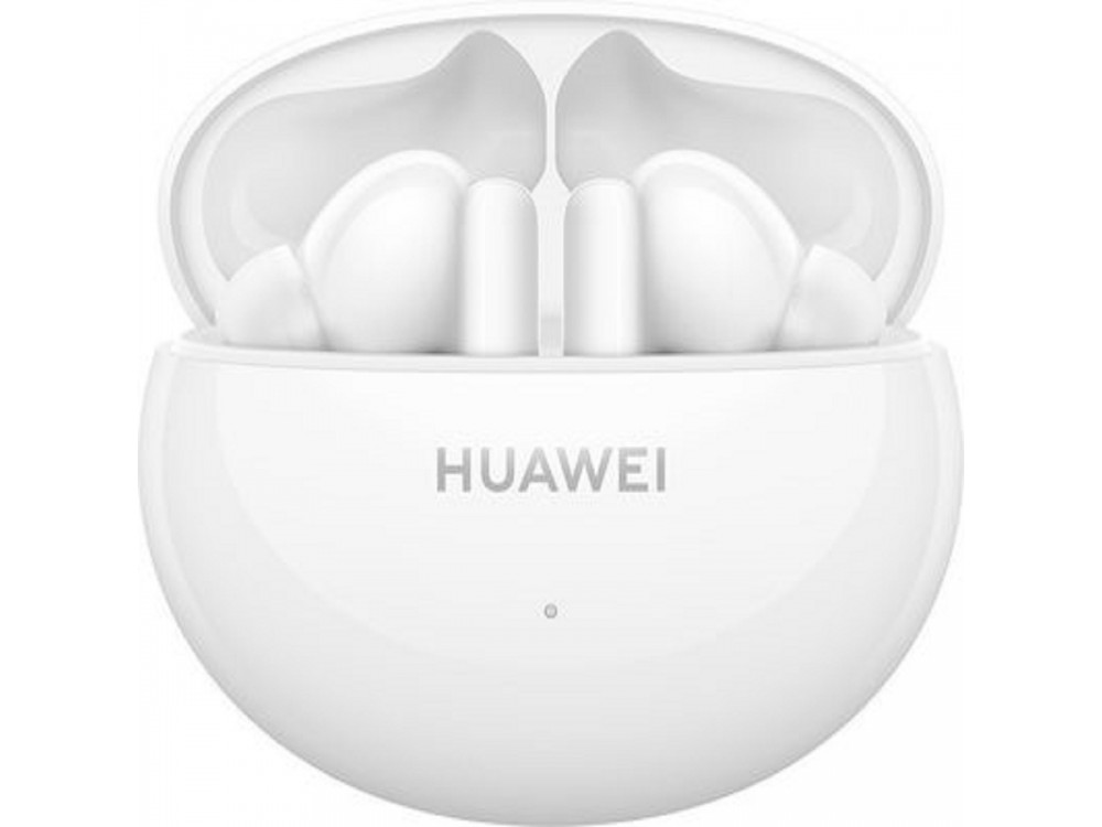 Huawei FreeBuds 5i Bluetooth V5.2 Ακουστικά TWS με ΑΙ noise cancellation & Hi-Res Audio, Ceramic White