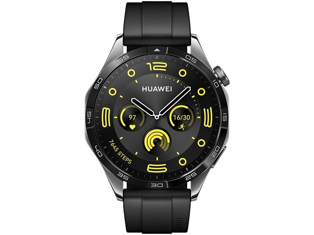 Huawei Watch GT 4 46mm, Smartwatch Αδιάβροχο με Παλμογράφο & Οθόνη AMOLED, Black