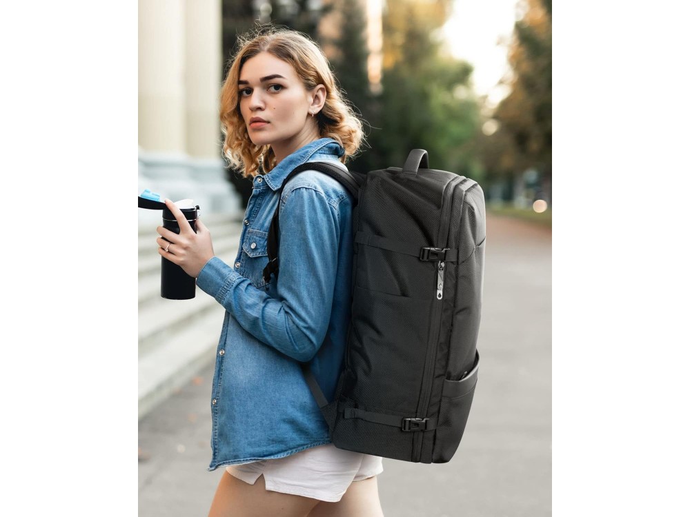 Inateck 42L Travel Carry On Cabin Backpack, Waterproof Backpack 42L, Black