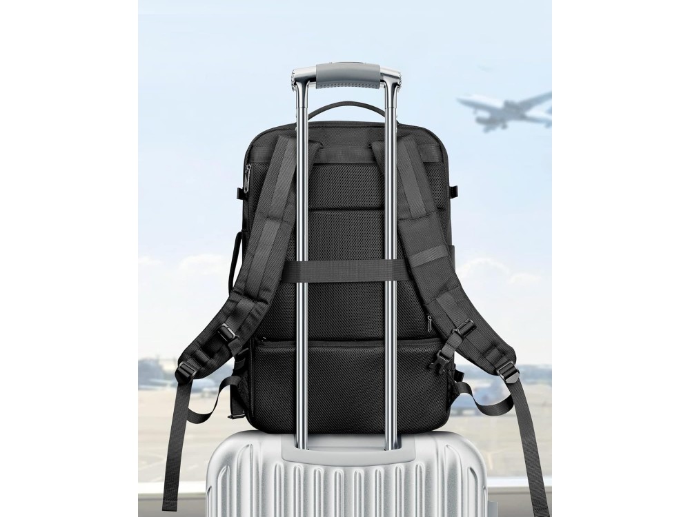 Inateck 42L Travel Carry On Cabin Backpack, Waterproof Backpack 42L, Black