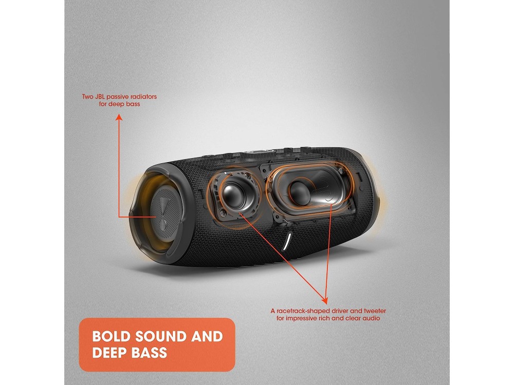 JBL Charge 5, Waterproof Portable Bluetooth Speaker 40W RMS, IP67, with Battery Life up to 20 Hours, Black