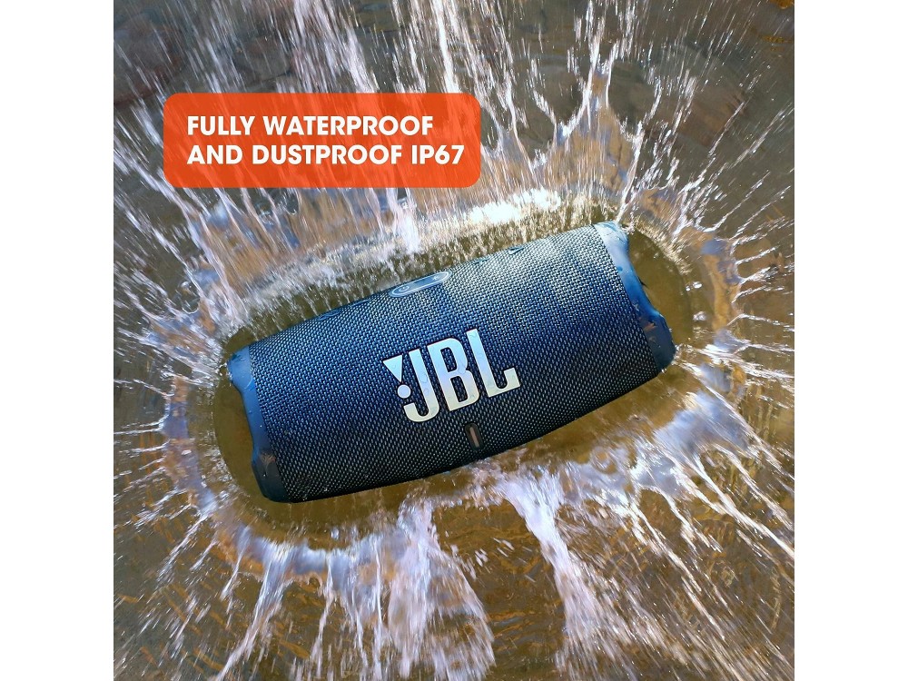 JBL Charge 5, Waterproof Portable Bluetooth Speaker 40W RMS, IP67, with Battery Life up to 20 Hours, Black