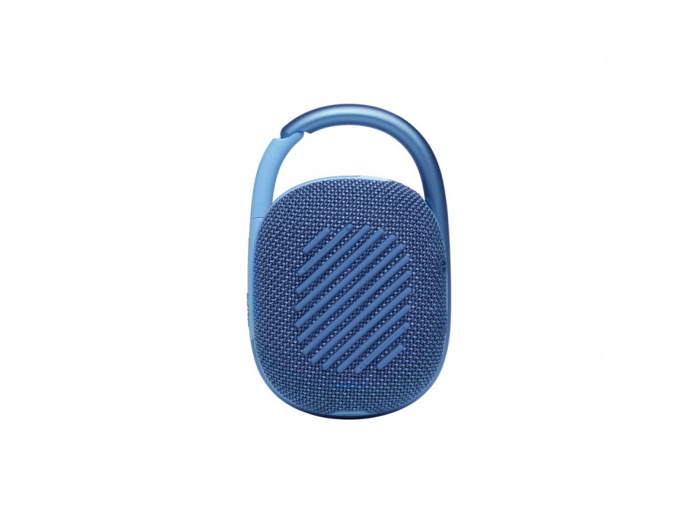 JBL Clip 4 Eco, Αδιάβροχο Ηχείο Bluetooth, IP67, Compact με Διάρκεια Μπαταρίας έως 10 Ώρες, Blue