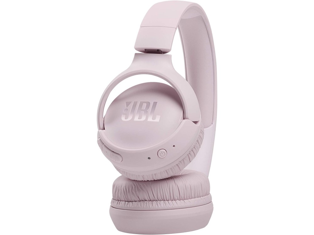 JBL Tune 510BT, On-Ear Ασύρματα Ακουστικά Bluetooth με Speed Charge, Multi-Point Connection & Μπαταρία έως 40 Ώρες, Rose