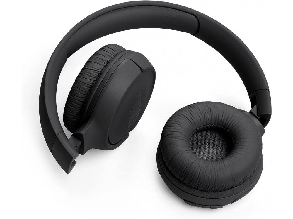 JBL Tune 520BT, On-Ear Ασύρματα Ακουστικά Bluetooth 5.3 με Multi-point Connection & Διάρκεια Μπαταρίας έως 57 Ώρες, Black