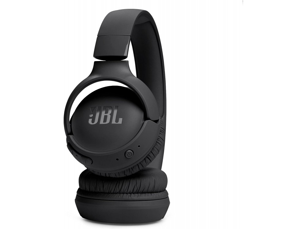 JBL Tune 520BT, On-Ear Ασύρματα Ακουστικά Bluetooth 5.3 με Multi-point Connection & Διάρκεια Μπαταρίας έως 57 Ώρες, Black