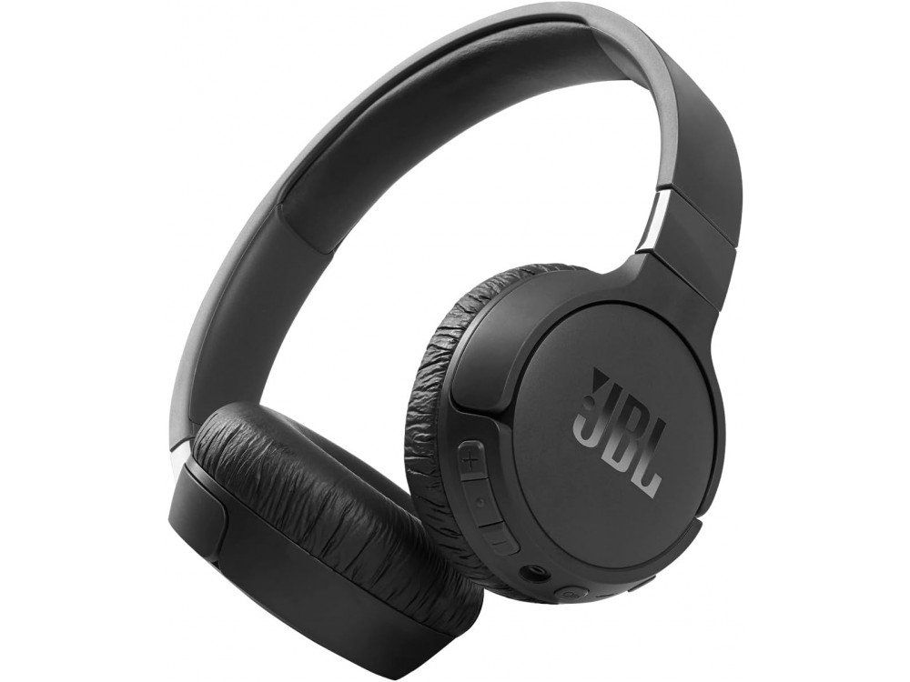 JBL Tune 660NC, On-Ear Ασύρματα Ακουστικά Bluetooth με Quick Charge & Διάρκεια Μπαταρίας έως 44 Ώρες, Black