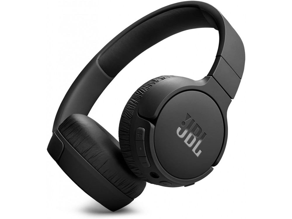 JBL Tune 670NC, On-Ear Bluetooth Headphones with ANC, Multipoint, APP, Quick Charge & Battery Life Up to 70 Hours, Black