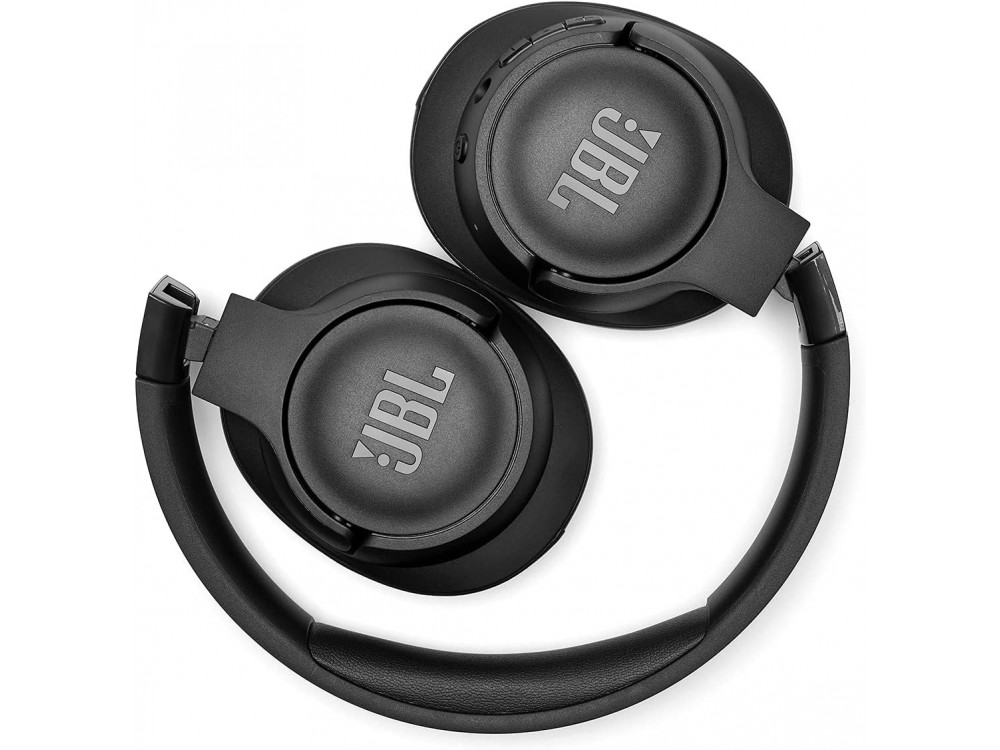 JBL Tune 710BT, Over-Ear Wireless Bluetooth Headphones with Voice Control, Multi-Point Connection & Battery up to 50 Hours, Black