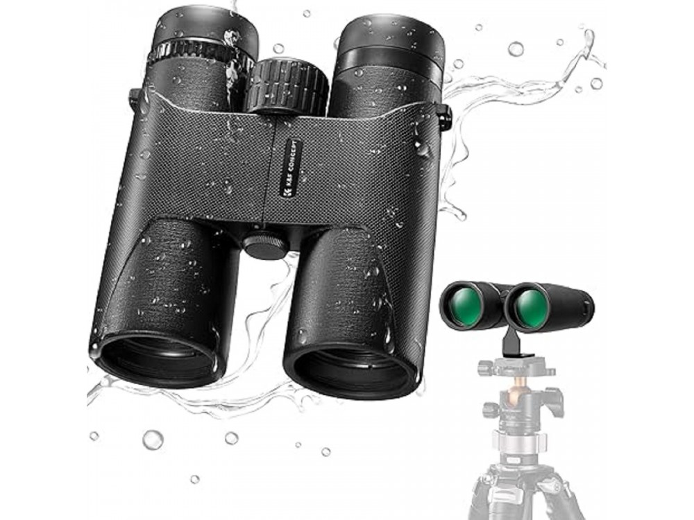 K&F Concept KF33.082 Waterproof Binoculars 10X42, IP68 with BAK4 Prism, FMC Lens