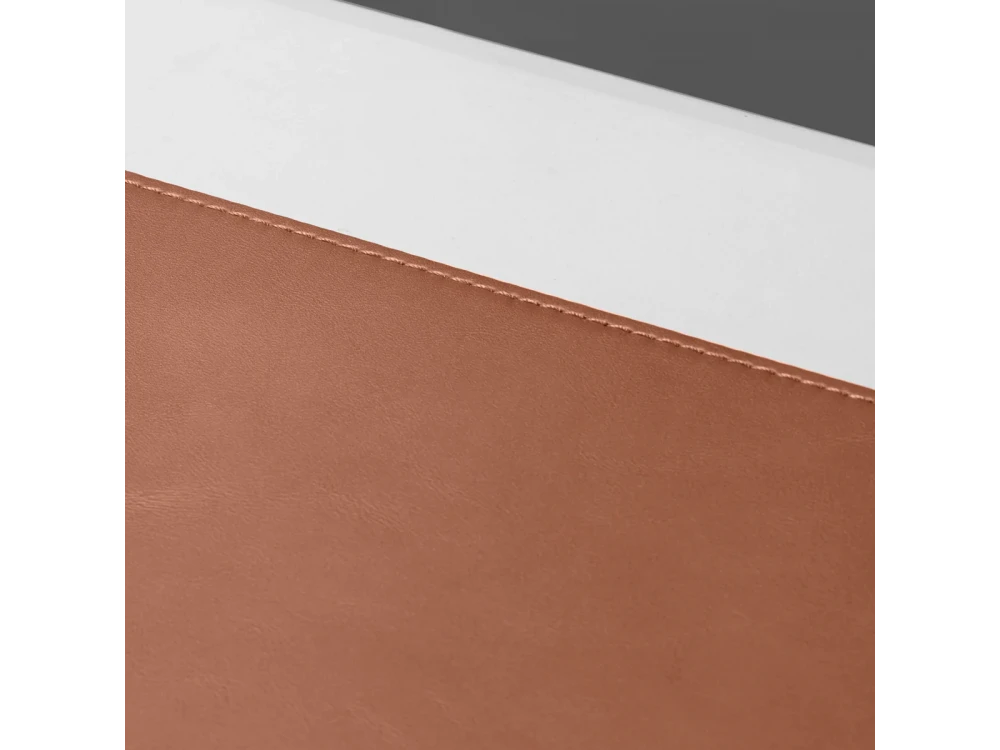 Spigen LD302 Desk Pad (90x40cm) από Vegan Leather, Καφέ