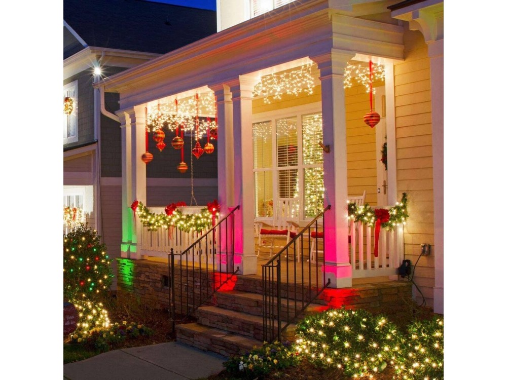 LE Professional LED Fairy String Lights, 100 Λαμπάκια Θερμό Λευκό, 10 Μέτρα Μήκος, Εσωτερικού & Εξωτερικού Χώρου