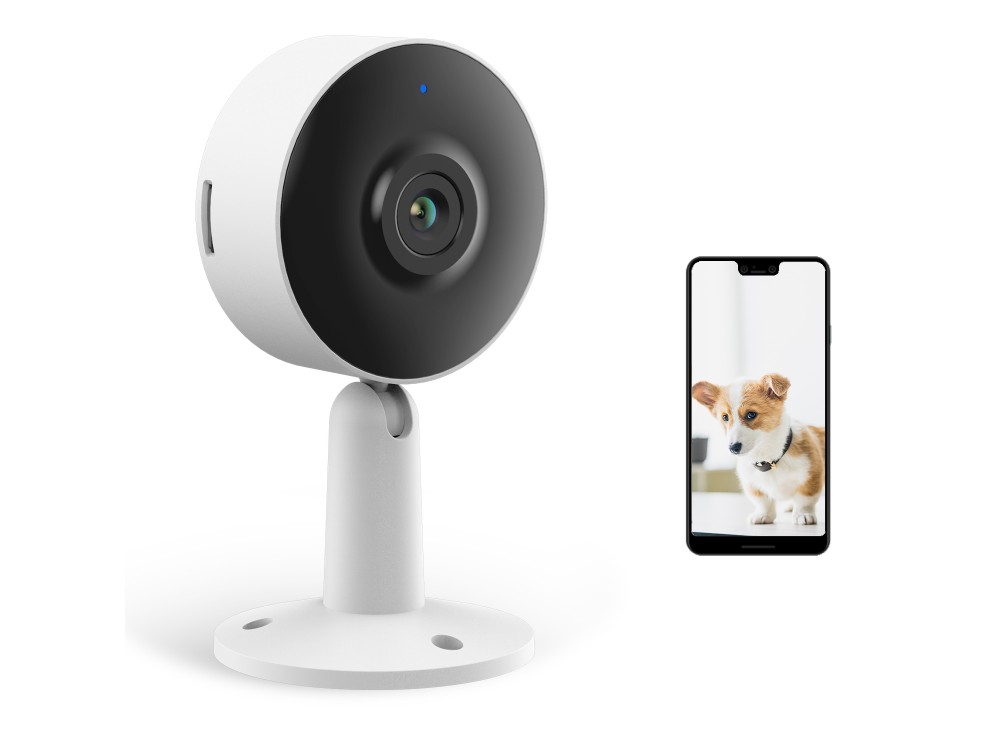 Laxihub M4T IP Camera 2K, 3MP, Night Vision 2-Way Audio, WiFi & Motion Detection, With Human AI