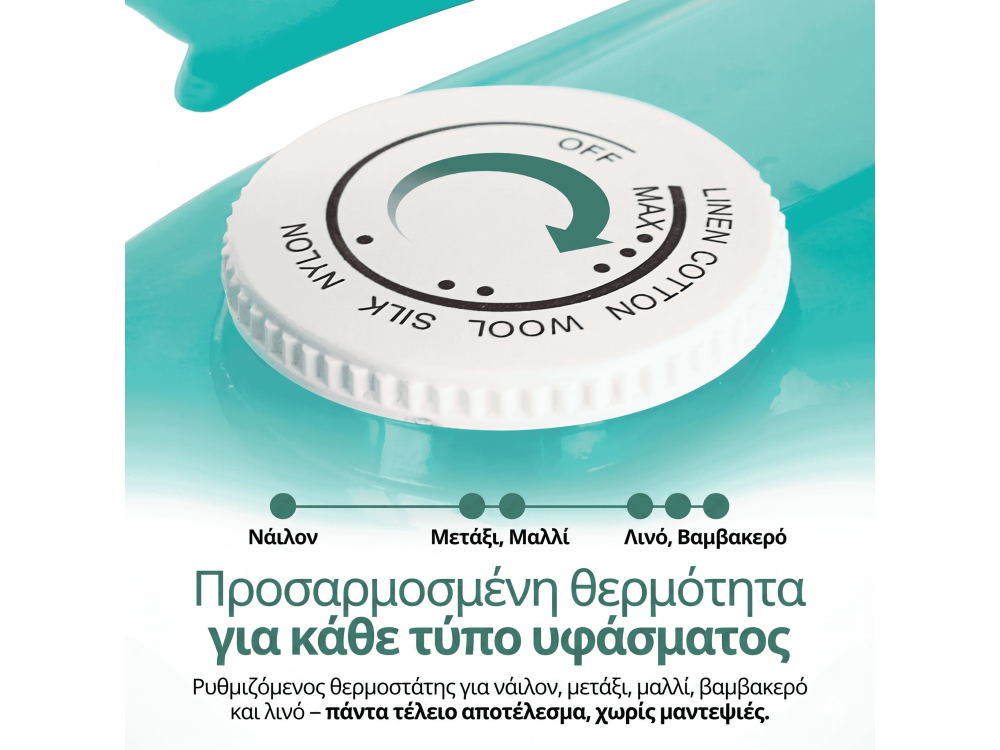 Emerio Σίδερο Ατμού 2000W με Κεραμική Πλάκα και Συνεχόμενη Παροχή 17gr/min