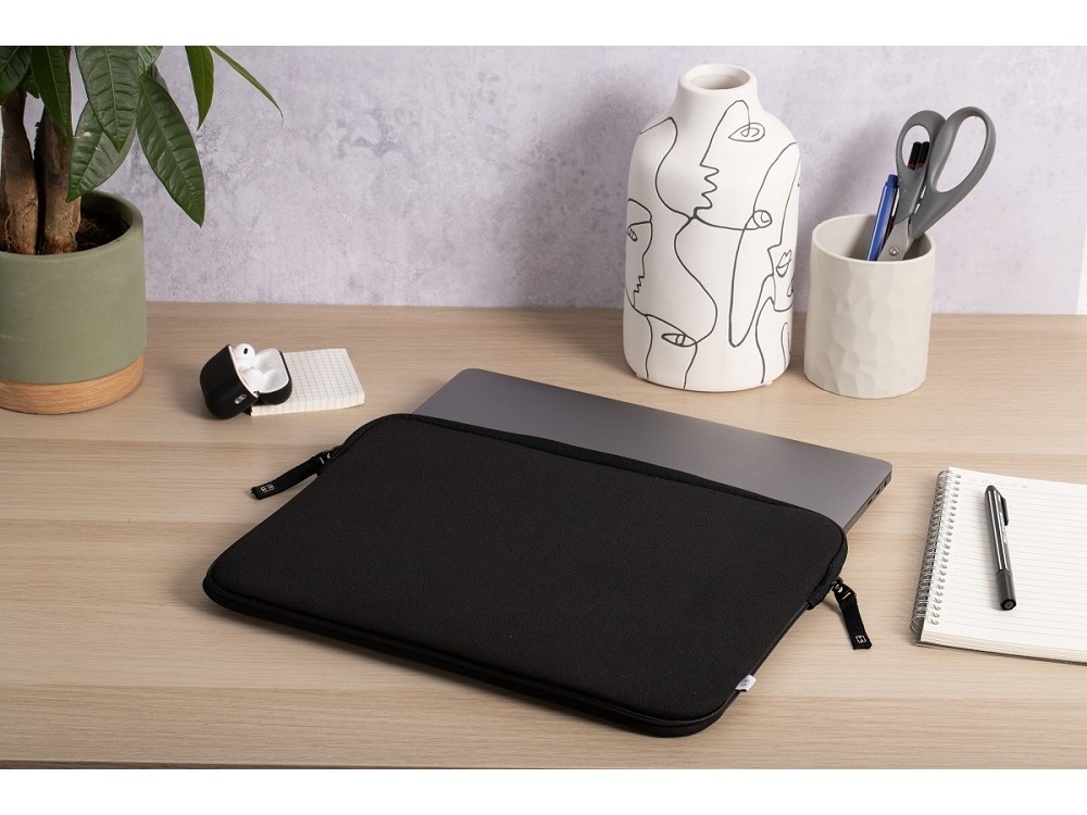 MW Basics ²Life Sleeve/Case Macbook Air 15" / Laptop DELL XPS / HP / Surface, Black / White