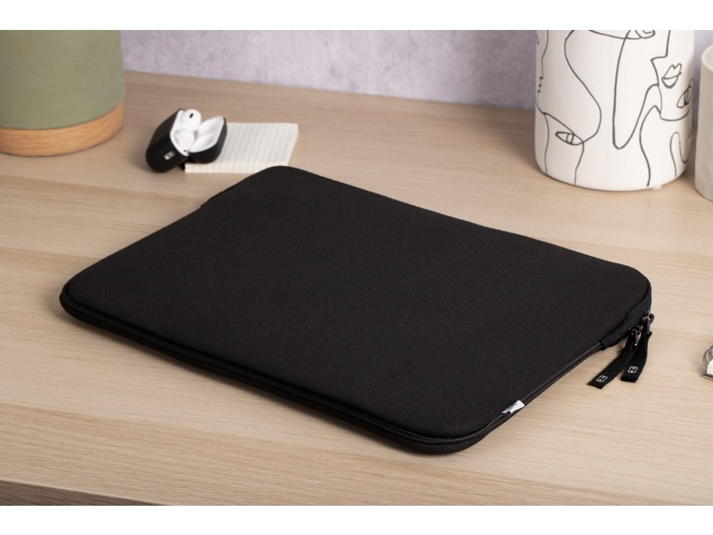 MW Basics ²Life Sleeve/Case Macbook Air 15" / Laptop DELL XPS / HP / Surface, Black / White