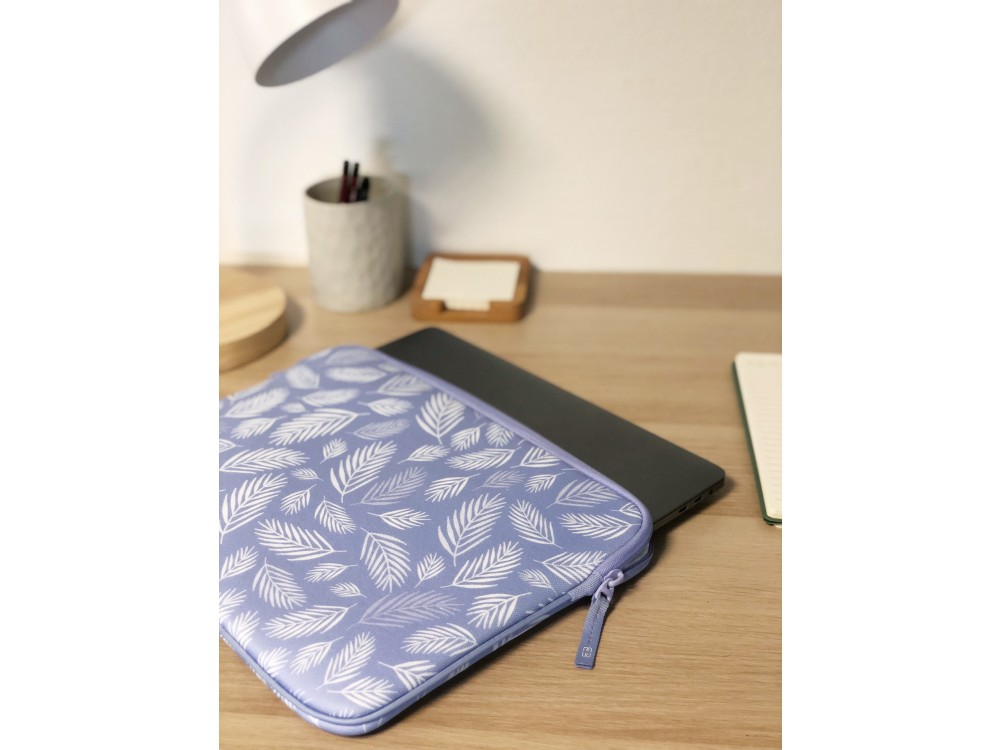 MW Basics ²Life Sleeve/Θήκη Macbook Pro & Air 13" (USB-C) / Laptop DELL XPS / HP / Surface, Botanic Lila