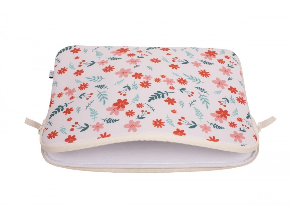 MW Basics ²Life Sleeve/Case Macbook Pro & Air 13" (USB-C) / Laptop DELL XPS / HP / Surface, Flower Bomb