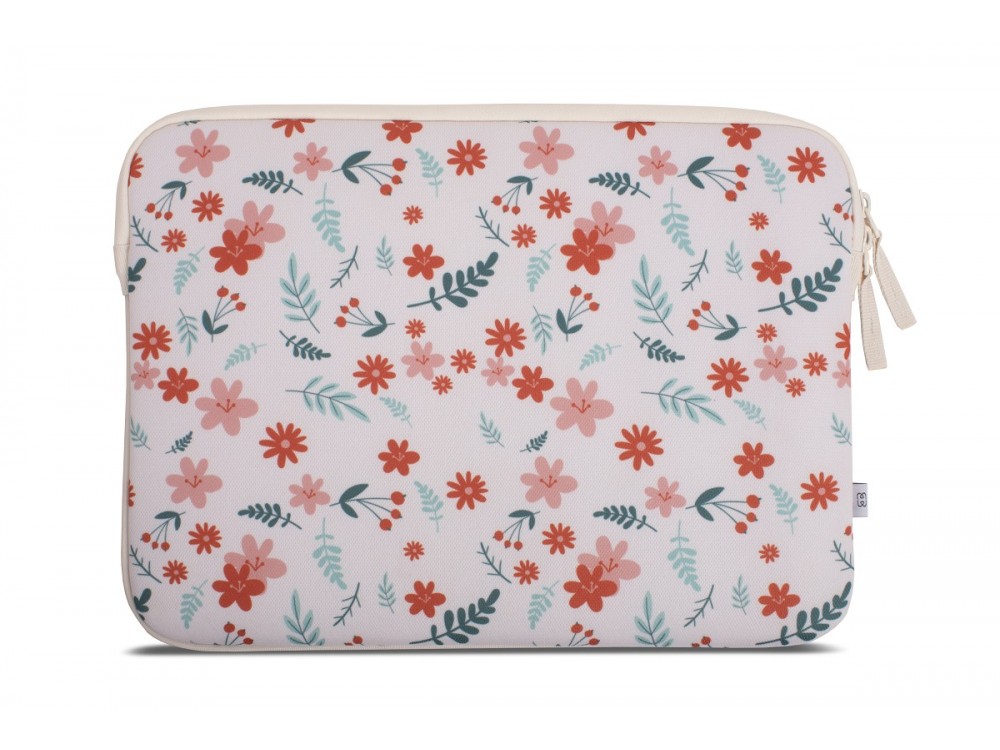 MW Basics ²Life Sleeve/Θήκη Macbook Pro & Air 13" (USB-C) / Laptop DELL XPS / HP / Surface, Flower Bomb